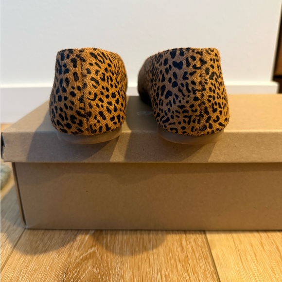 Madewell Square-Toe Flats in Leopard Calf Hair - Picture 4 of 5